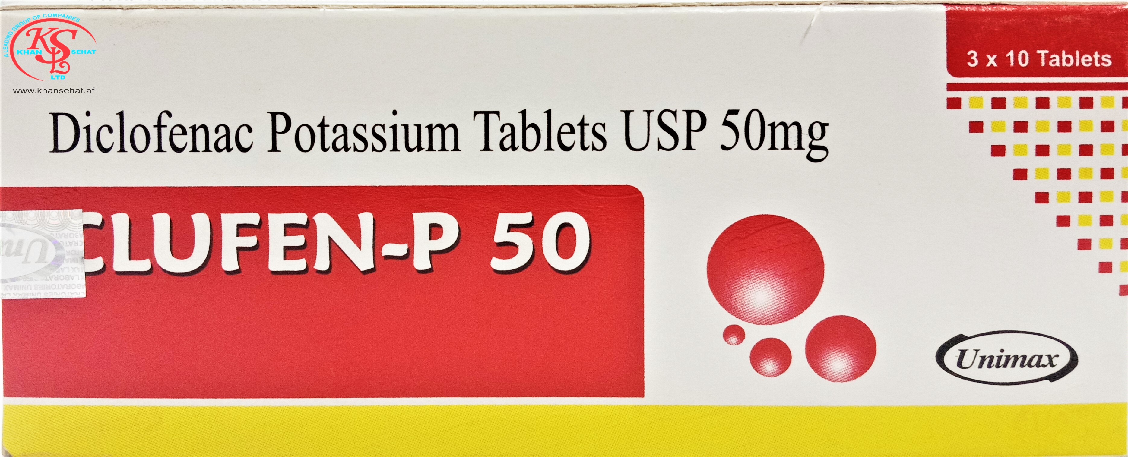 CLUFEN 50/75 TAB